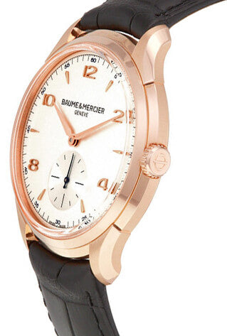 Baume & Mercier Clifton Solid 18k Rose Gold Men's Watch 10060