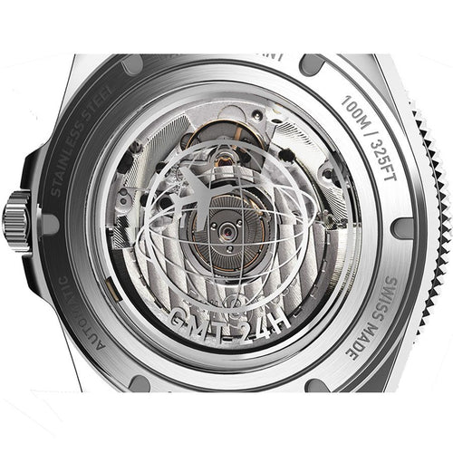 Bell & Ross Vintage GMT New Men's Watch BRV293-BL-ST/SRB