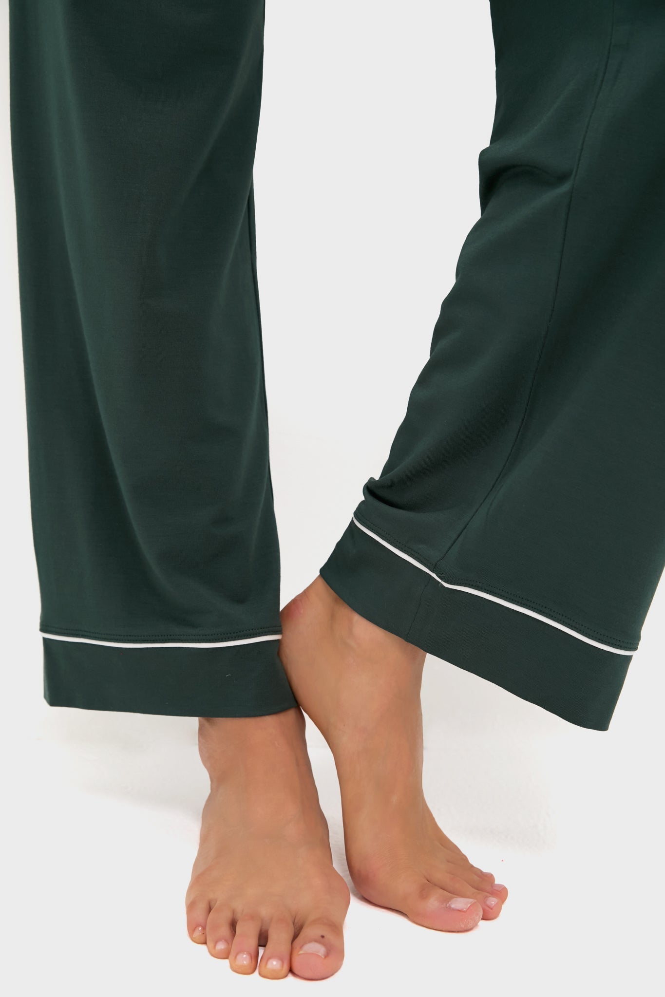 Pine and Ivory Gisele Long PJ Set