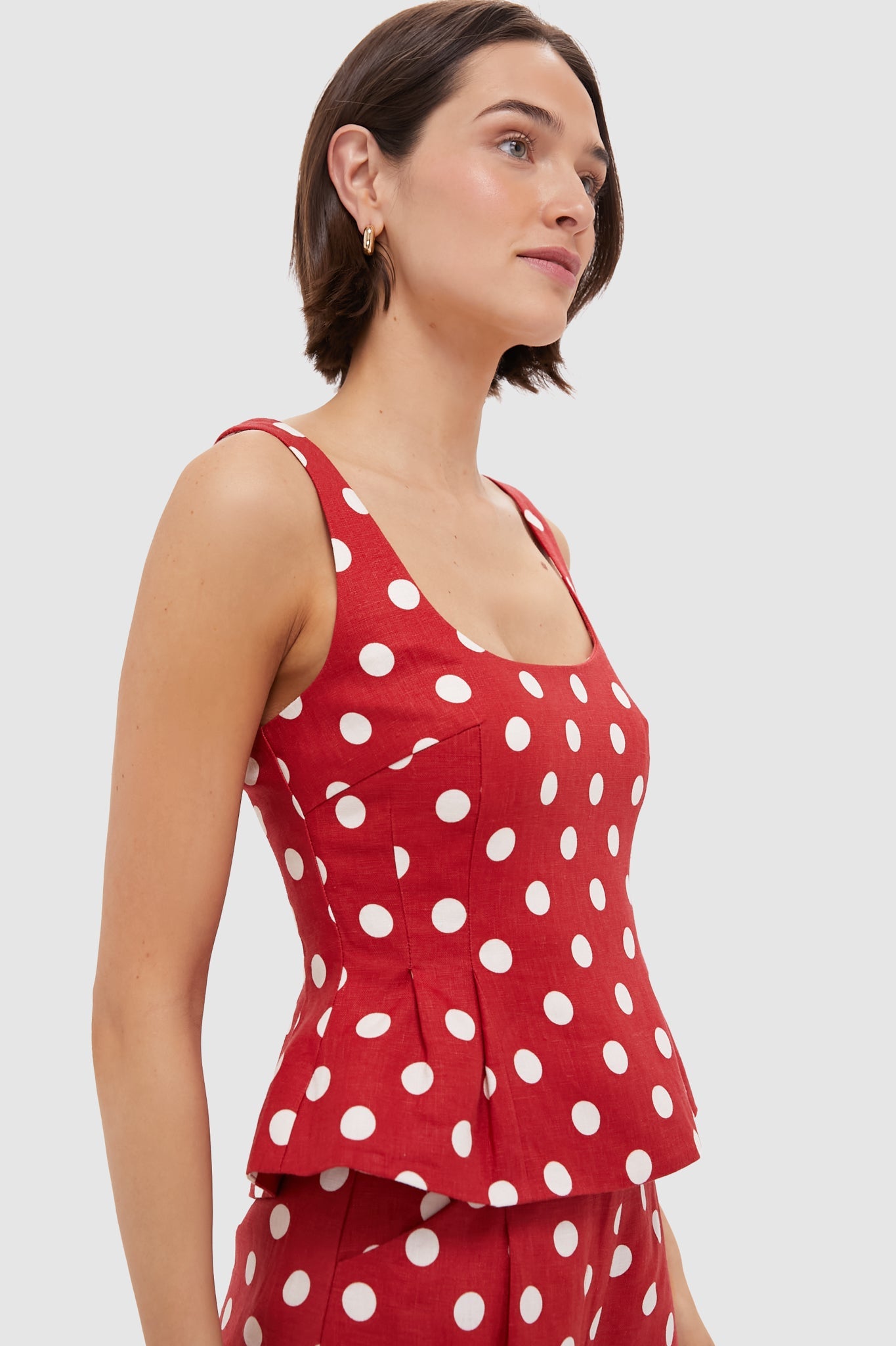 Polka Dot Rosalie Top