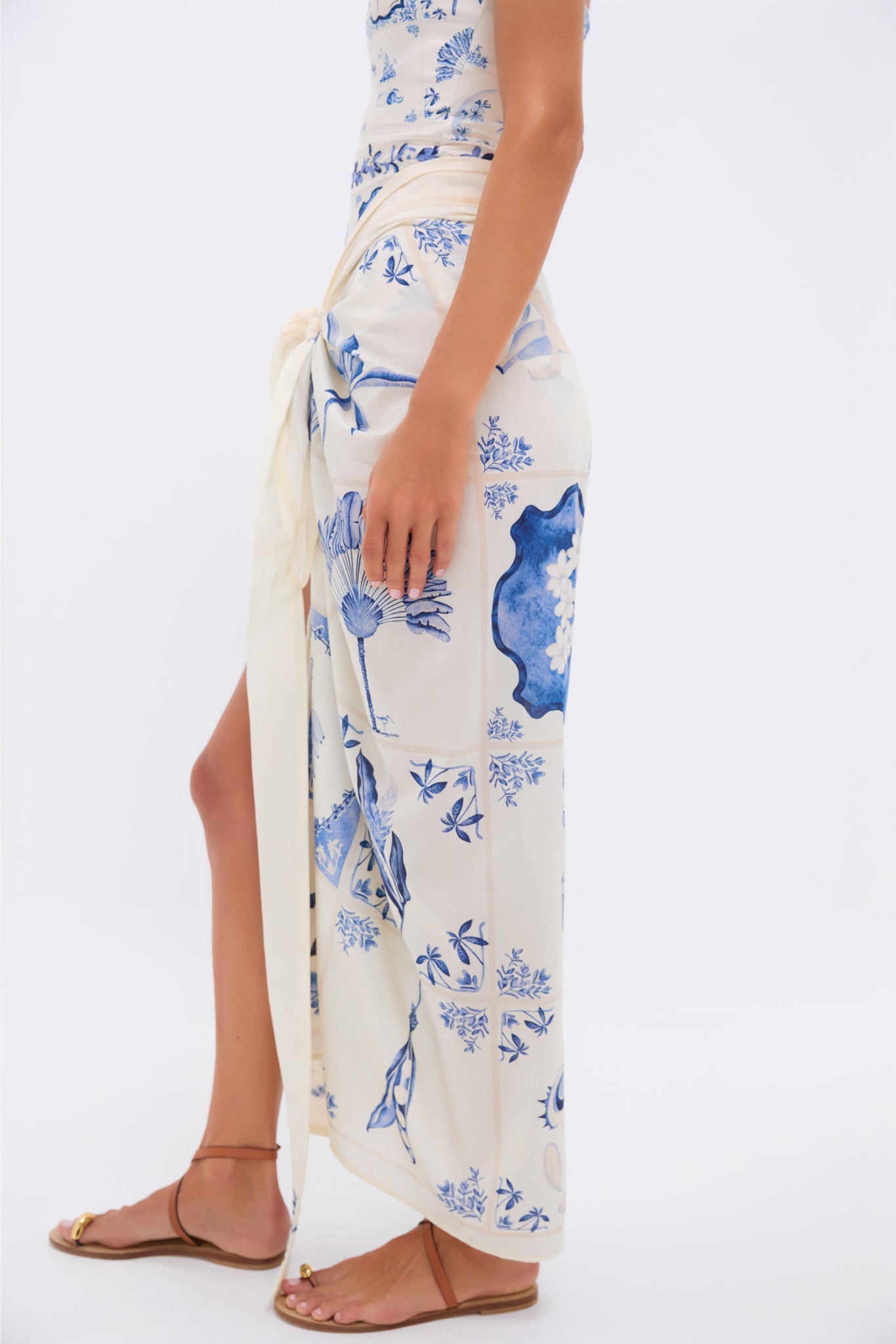 Wild Lavanda Midi Pareo