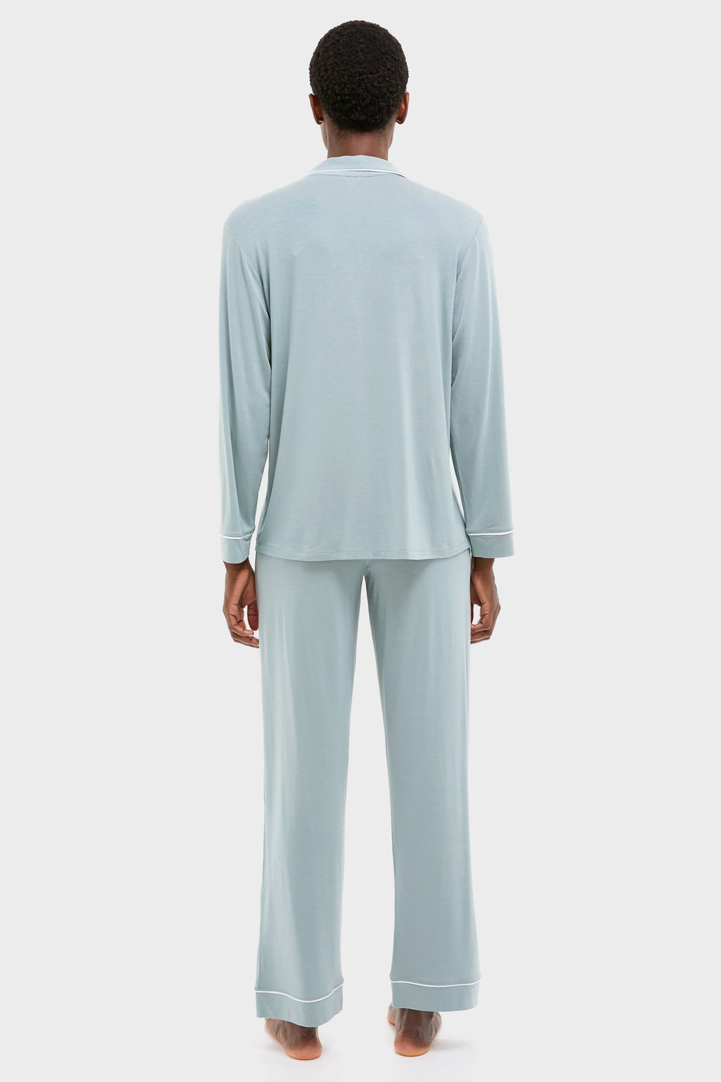 Lead and Ivory Gisele Long PJ Set