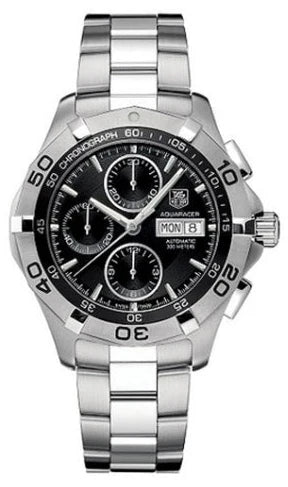 Tag Heuer Aquaracer Black Dial Date Men's Sport Watch CAF2010.BA0815