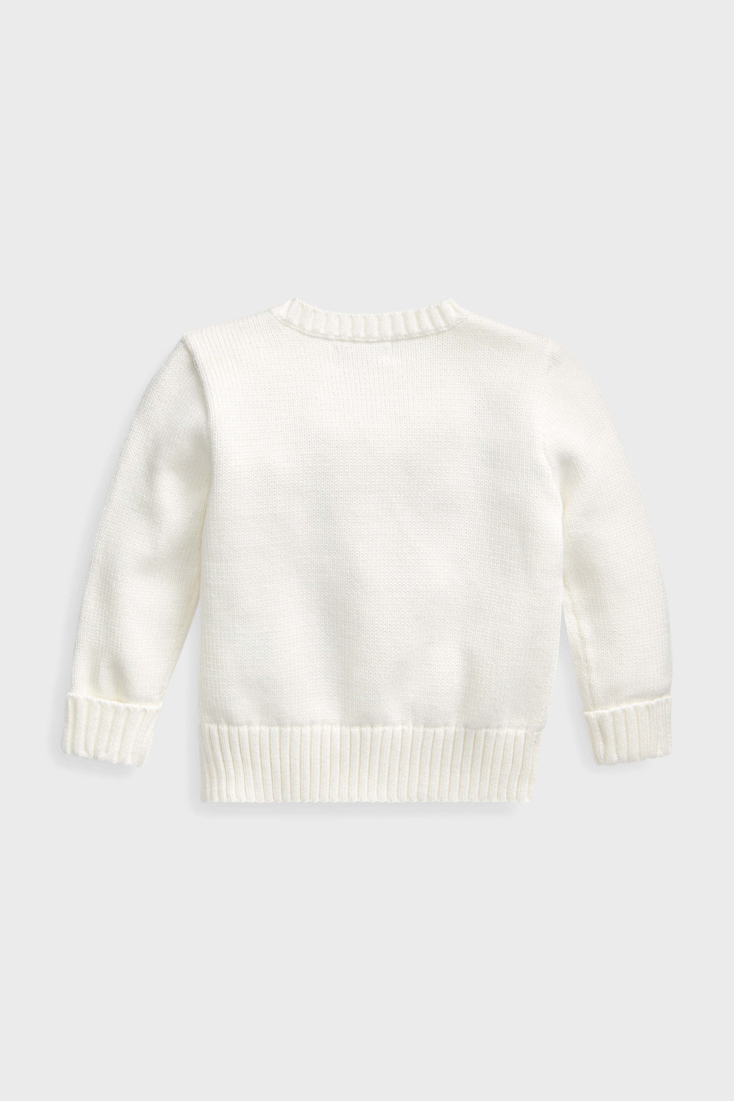 Baby Polo Bear Cotton Sweater