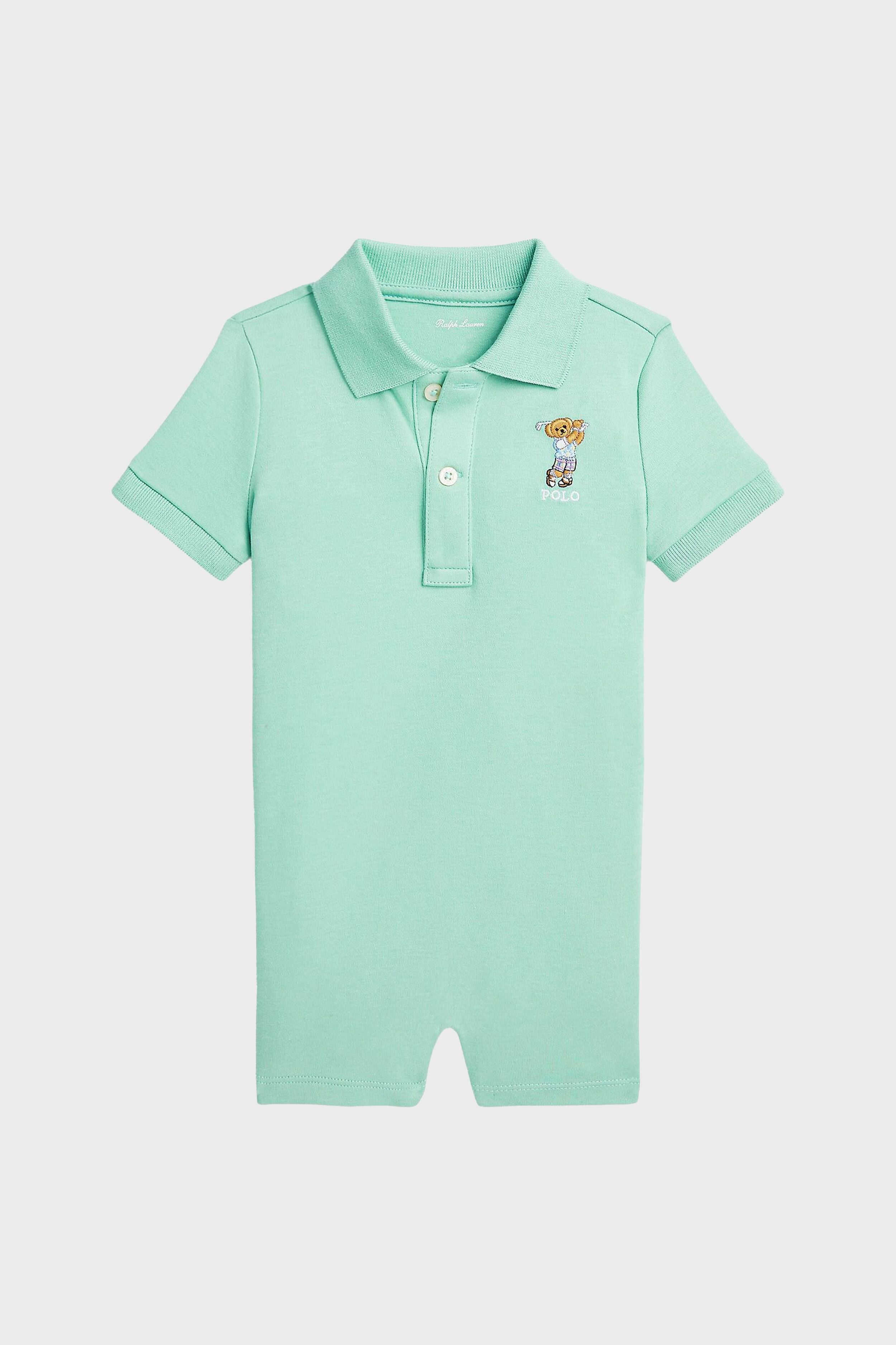 Polo Bear Soft Cotton Polo Shortall