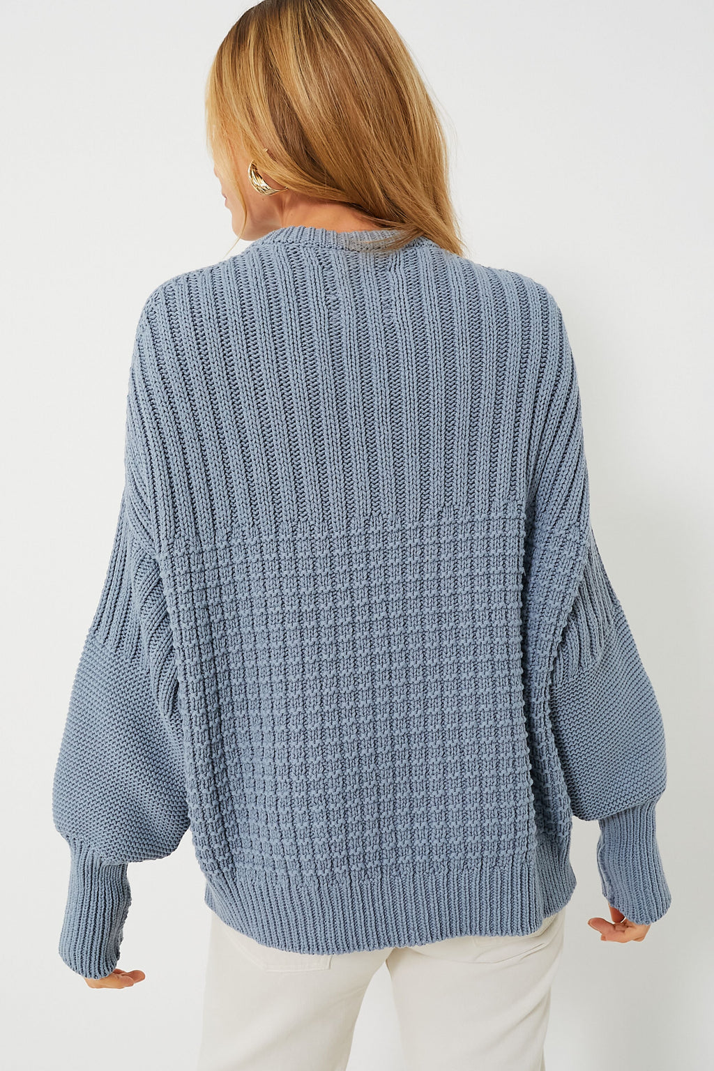 Dusty Blue Delcia Sweater