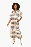 Misty Morning Palmer Dress