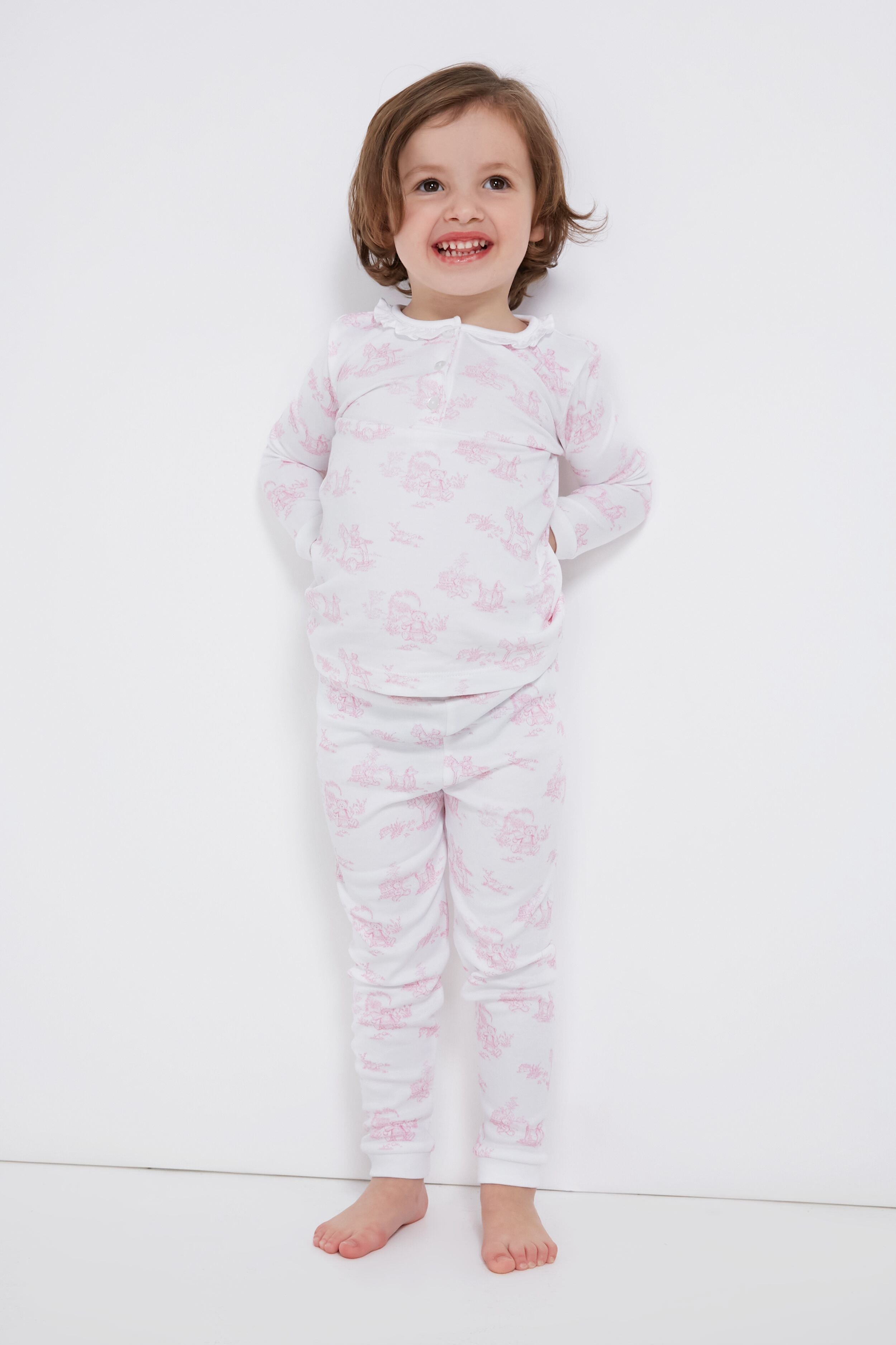 Pink Toile Pajamas
