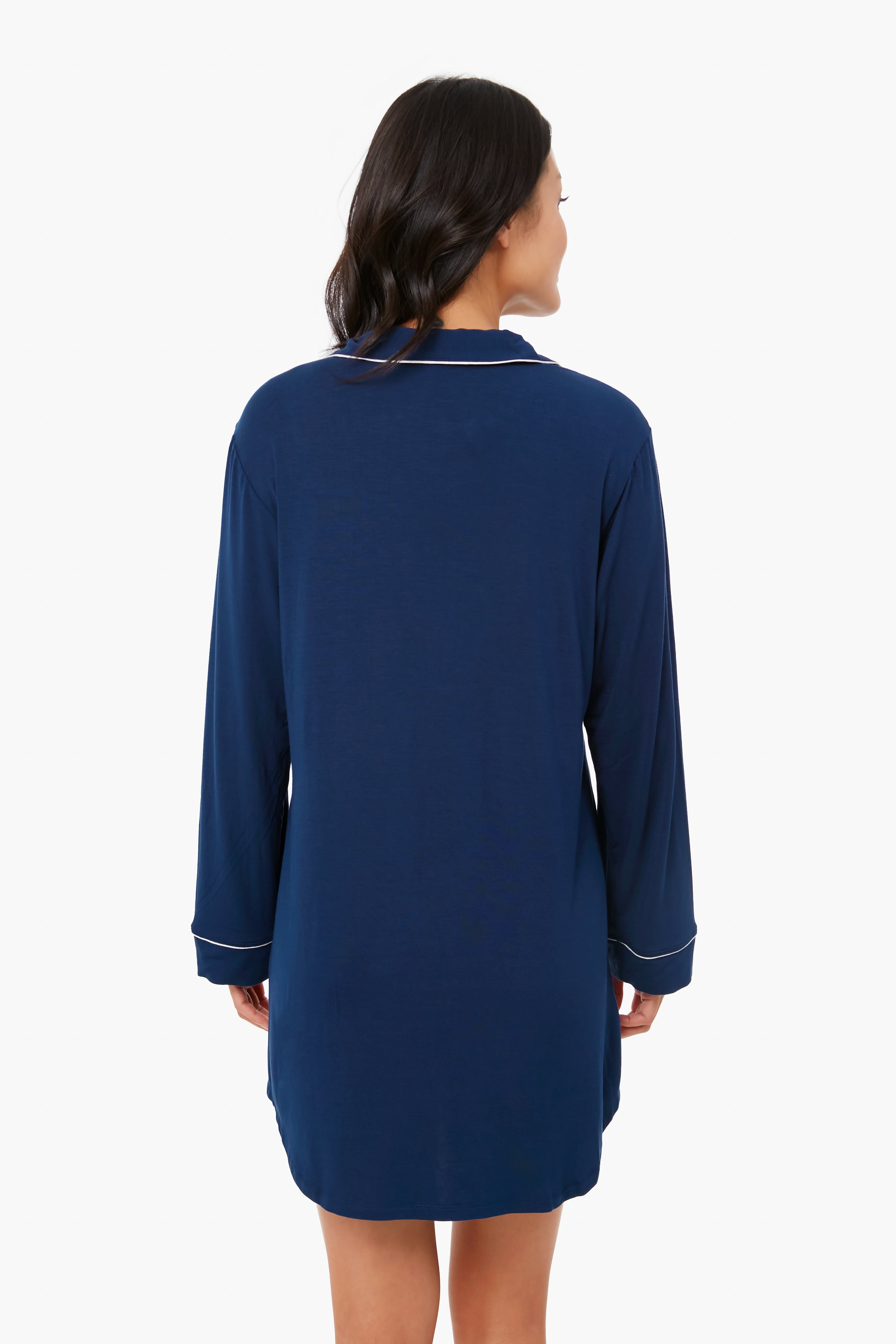 Navy Gisele Sleepshirt