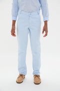 Light Blue Elio Chino Pants