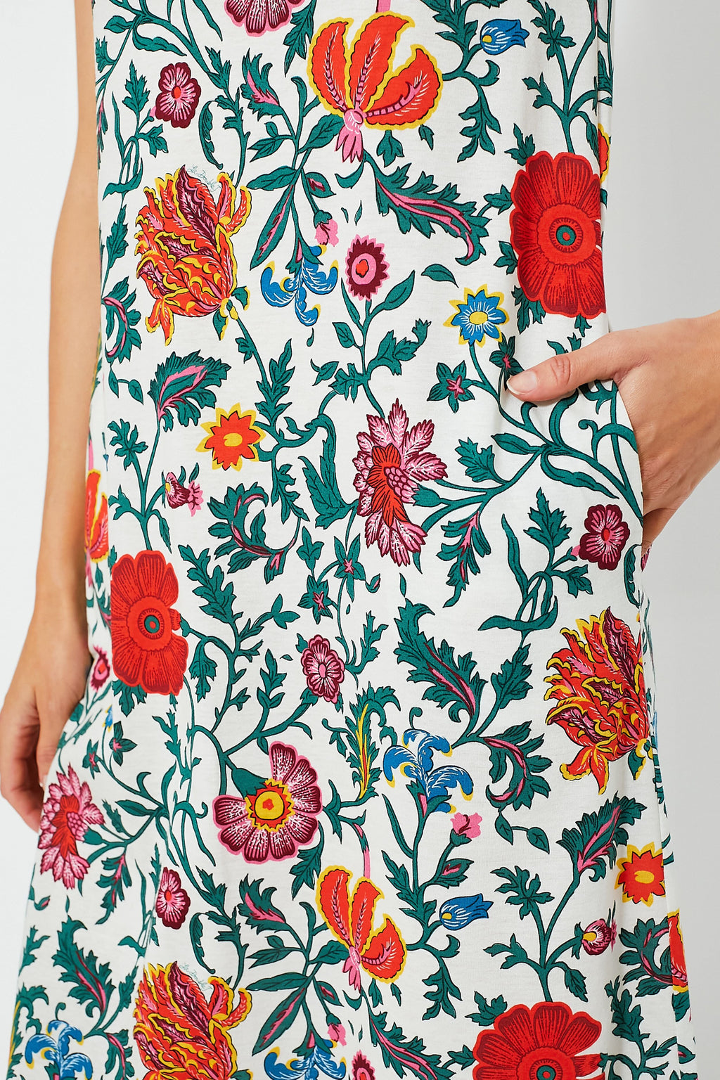 Dragonflower Mini Barre Sporty Swing Dress