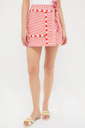 Poppy Stripe Bay Skirt