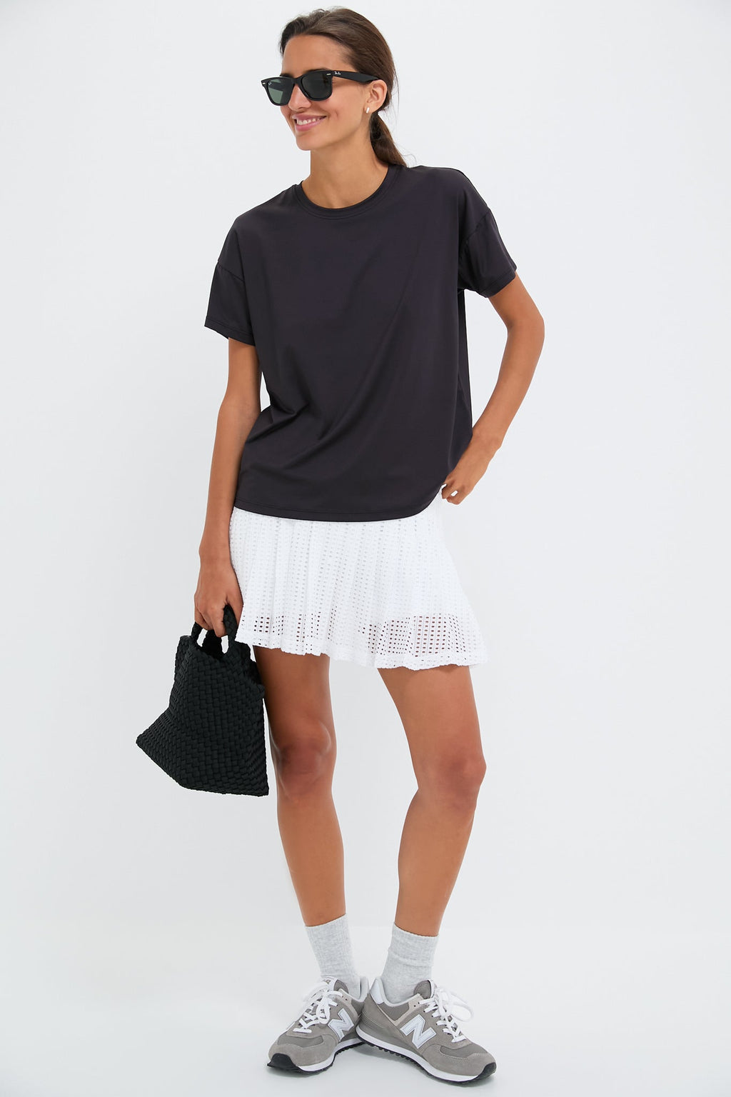 Black Short Sleeve Performance Jersey Ryan Boyfriend Tee