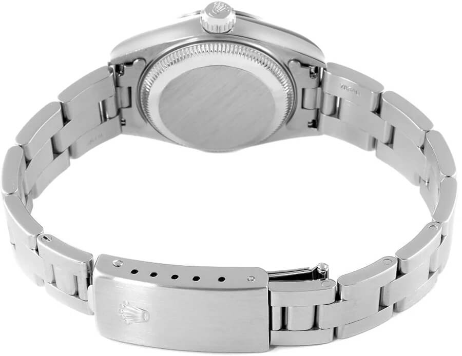 Rolex Oyster Perpetual 26 Blue Dial Stainless Steel Women's Watch 76030