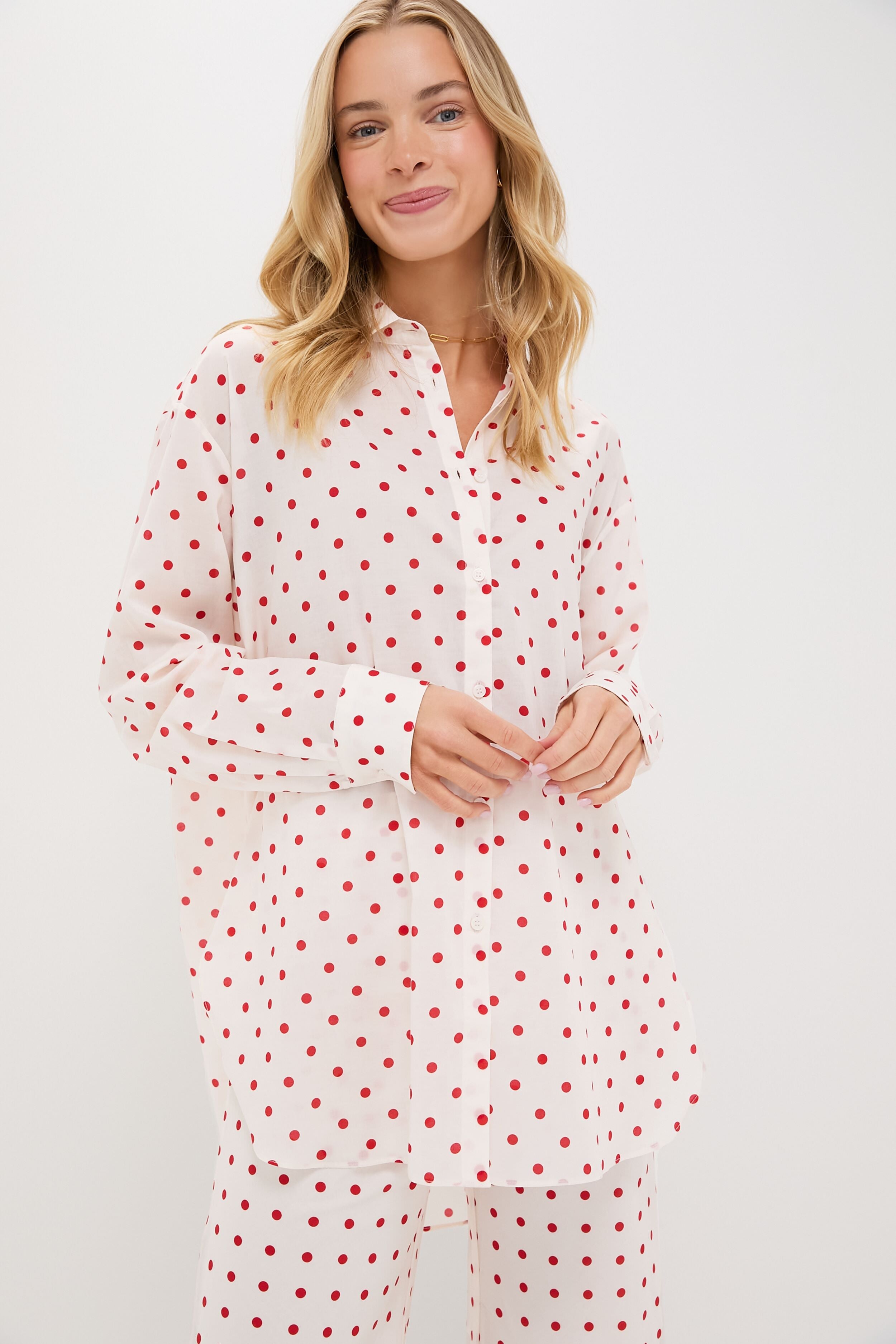 Petite Polka Dot Paloma Shirt