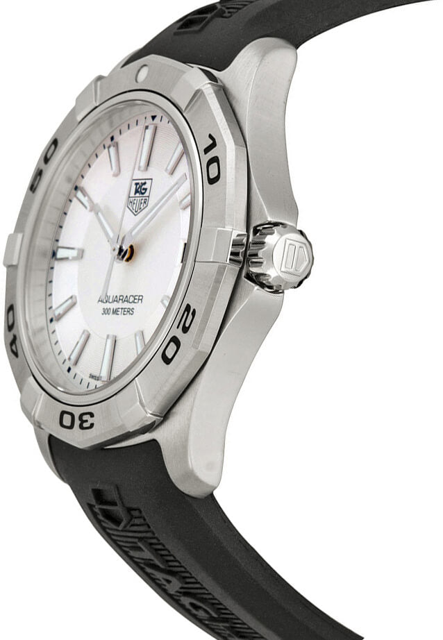 Tag Heuer Aquaracer Silver Dial Men's Luxury Watch WAP1111.FT6029