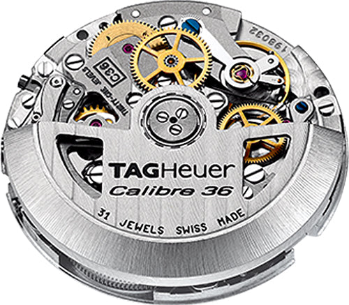 Tag Heuer Carrera Calibre 36 Grey & Silver Dial Men's Watch CAR2B11.FC6235