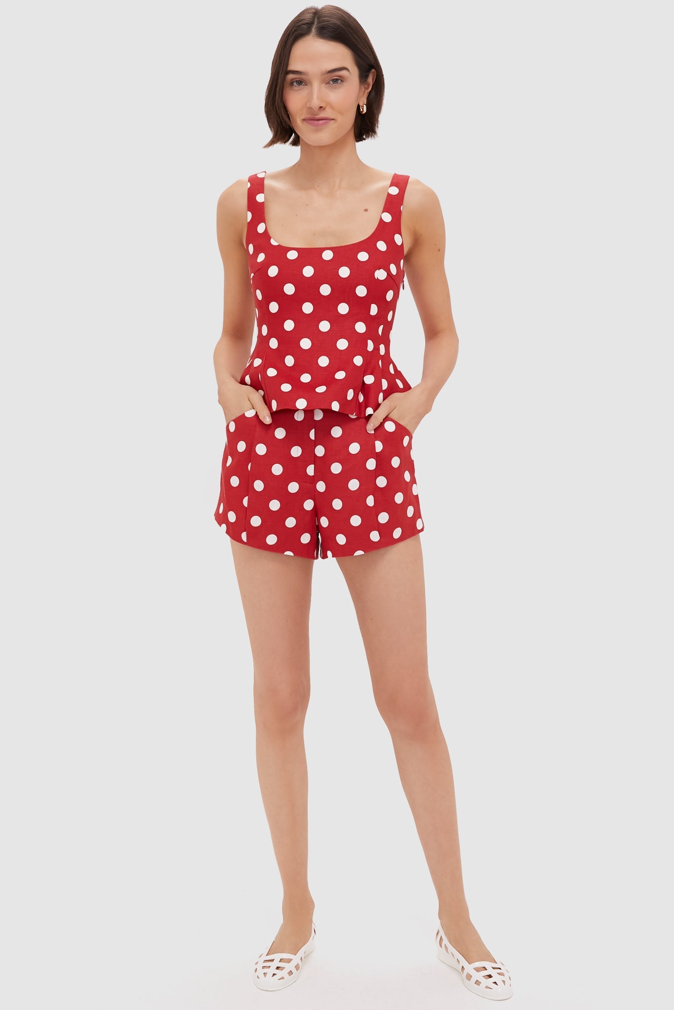 Polka Dot Rosalie Top
