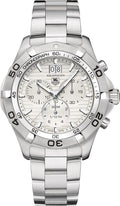 Tag Heuer Aquaracer Guilloche Silver Dial Men's Watch CAF101F.BA0821