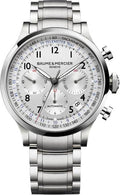 Baume & Mercier Capeland Chronograph Silver Dial Men's Watch 10064