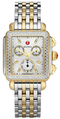 Michele Deco Diamond Two-tone Women's Watch MWW06P000108