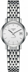 Longines Elegant Collection White Dial 25.5mm Women's Watch L4.309.4.12.6