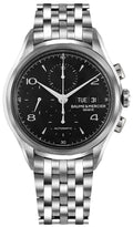 Baume & Mercier Clifton Black Dial Steel Men's Watch 10212