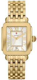 Michele Deco Madison Gold Diamond Dial Women's Watch MWW06G000014
