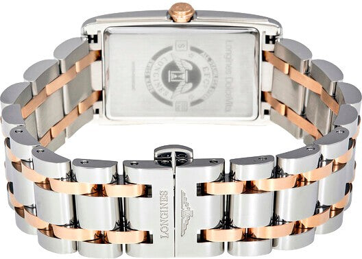 Longines DolceVita Steel & Rose Gold Women's Watch L5.258.5.59.7