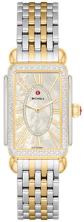 Michele Deco Park Diamond Two-Tone Women's Watch MWW06E000143