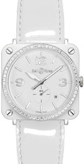 Bell & Ross Aviation Instruments BR-S-WHITE-CERAMIC-DIAMOND-LS