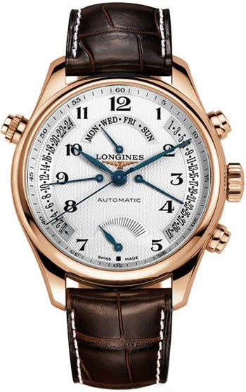 Longines Master Collection Chronograph 18k Rose Gold Men's Watch L2.716.8.78.3