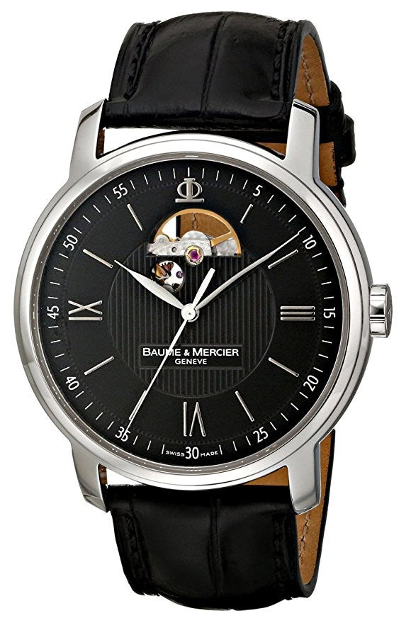 Baume & Mercier Classima Black Dial 42mm Men's Watch 8689