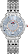 Michele Serein Mid Stainless Steel Diamond Women's Watch MWW21B000149