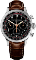Men's Baume & Mercier Capeland Black Dial Chronograph Watch 10067