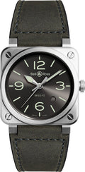 Bell & Ross Instruments Steel Men's Watch BR0392-GC3-ST/SCA