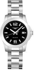 Longines Conquest Black Dial Women's Watch L3.377.4.58.6