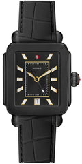 Michele Deco Sport Black Dial Ladies Watch MWW06K000012