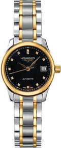 Longines Master Collection Black Dial Two-tone Women's Watch L2.128.5.57.7