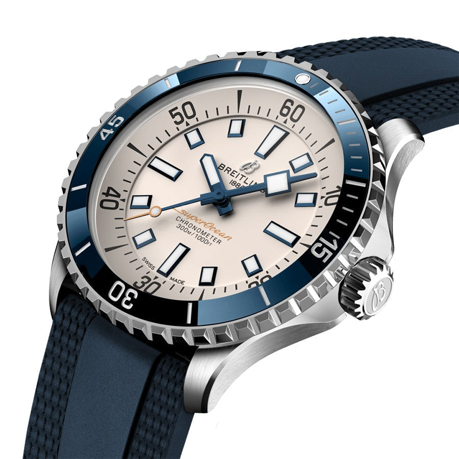 Breitling Superocean Automatic 42 Ceramic Bezel Men's Watch A17375E71G1S1
