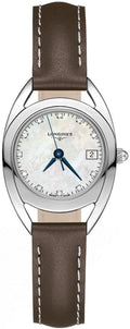 Longines Equestrian Collection 26mm Brown Leather Women's Watch L6.136.4.87.2