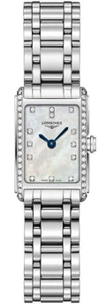 Longines DolceVita White Pearl Diamond Dial Women's Watch L5.258.0.87.6