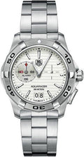 Tag Heuer Aquaracer White Dial Men's Alarm Watch WAP111Y.BA0831
