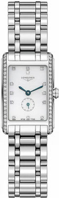 Longines DolceVita Steel Diamond Women's Watch L5.255.0.87.6