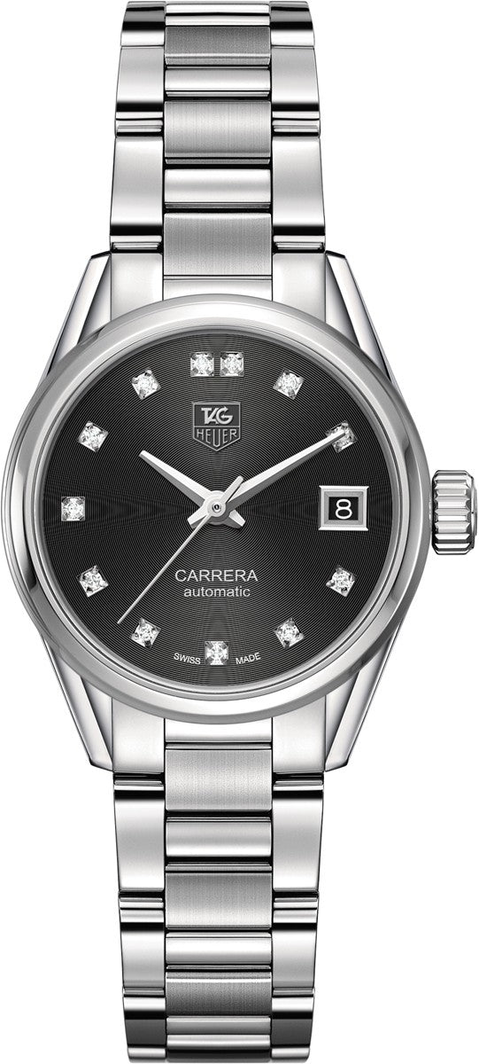 Tag Heuer Carrera Black Diamond Dial Women's Watch WAR2413.BA0776