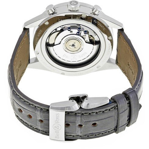 Bell & Ross Vintage Officer #1 of 500 Limited Edition Men's Watch BRG126-BRN-ST/SCR2