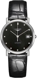 Longines Elegant Collection Black Dial Women's Watch L4.809.4.57.2
