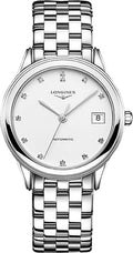 Longines Flagship White Diamond Dial Men's Watch L4.774.4.27.6