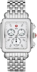Michele Deco XL Day Diamond Dial Women's Watch MWW06Z000012