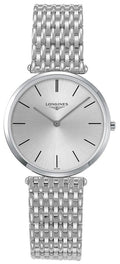 Longines La Grande Classique Silver Dial & Solid White Gold Women's Watch L4.691.6.72.6